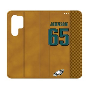 NFL Philadelphia Eagles Players Game Tactic Folio Cell Phone Case for Samsung Galaxy - 1 of 4