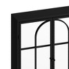 Chery Life 23.62 "Vintage Two Door Wall Cabinet with Mirror, Three-level Entrance Storage Space for Living Room, Bathroom, Dining Room - 4 of 4
