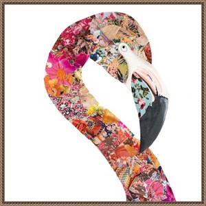 Amanti Art Flamingo Party I by Gina Ritter Canvas Wall Art Print Framed 22 x 22-in. - 1 of 4