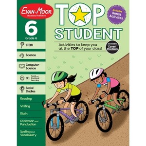 Top Student, Grade 6 Workbook - by  Evan-Moor Educational Publishers (Paperback) - 1 of 1