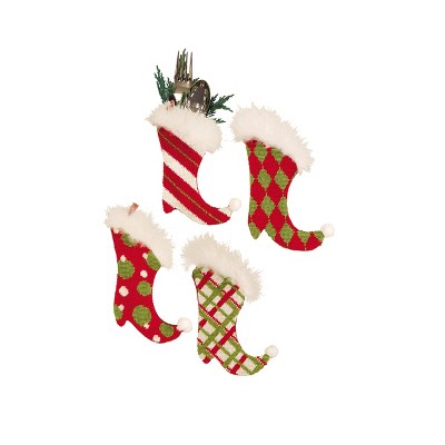 C&F Home Prepster Petit Point Mini Stocking A/4