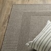 Oriental Weavers Caicos CA05A Grey/ Light Grey Indoor/Outdoor Area Rug - 1'10" x 7'6" - 3 of 4