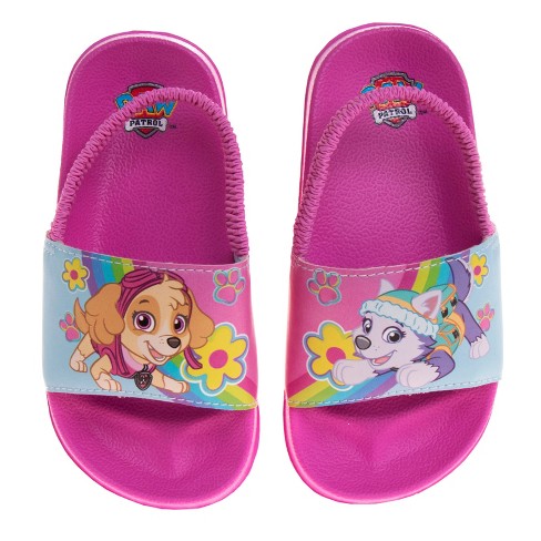 Children's flip flops with cheap back strap