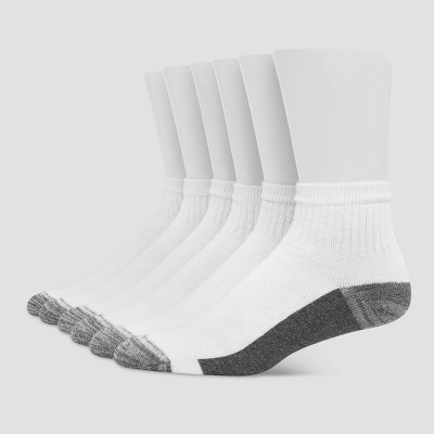 Hanes Premium Men's Xtemp Ultra Cushion 6pk Ankle Socks