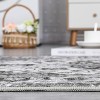 Coucheta Runner Rug , Non-Slip Low Pile Stain Resistant Area Rug, Machine Washable Vintage Distressed Carpet for Kitchen Hallway,Multi-Color & Size - 4 of 4