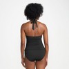 Lands' End Women's Twist Halter Tankini Top - 2 of 4