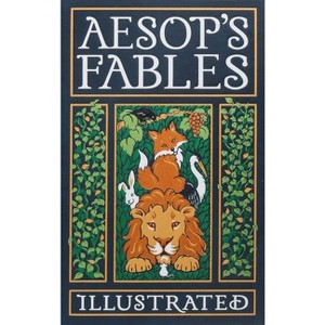 Aesop's Fables Illustrated - (Leather-Bound Classics) (Leather Bound) - 1 of 1