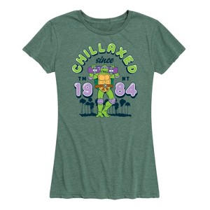 Women's - Teenage Mutant Ninja Turtles - Chillaxed Since 84 Short Sleeve Graphic T-Shirt - 1 of 4