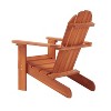 Gulches Kids Wooden Adirondack Chair, Natural Cedar Hemlock Wood with Water-Based Paint, Safe Stable Design for 3-10 Years Old, Indoor/Outdoor - 4 of 4