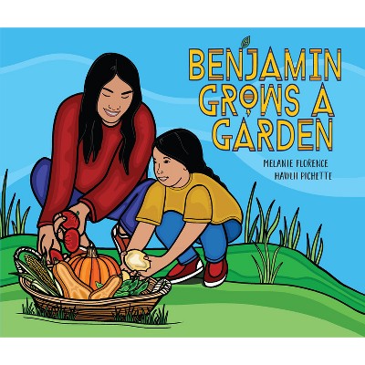 Benjamin Grows a Garden - (Benjamin Outdoors) by  Melanie Florence (Hardcover)