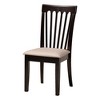 Baxton Studio Marian Modern Sand Fabric and Dark Brown Finished Wood 5-Piece Dining Set - 3 of 4