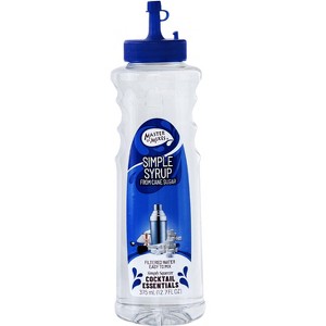 Master of Mixes Cocktail Essentials Simple Syrup - 375ml Bottle (12.7 Fl Oz) - Mixer Perfect for Bartenders and Mixologists - 1 of 4