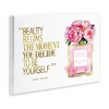 Stupell Industries Fashion Designer Perfume Gold Pink Watercolor Inspirational Word Wall Plaque Art, 19" x 13" - 2 of 4