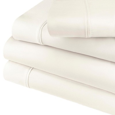 Cotton Blend 600 Thread Count Deep Pocket Sheet Set by Blue Nile Mills