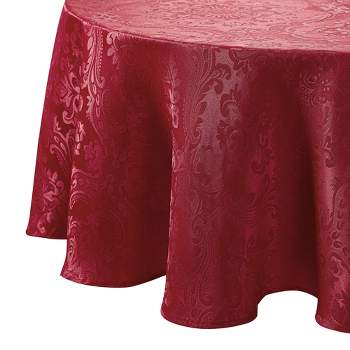 Caiden Elegance Damask Tablecloth - Elrene Home Fashions
