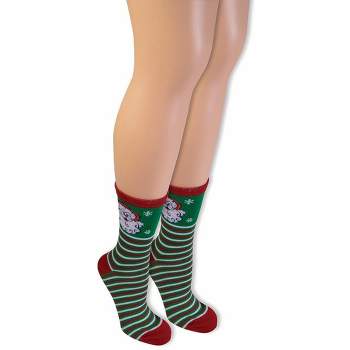 Forum Novelties Ugly Christmas Santa Ankle Socks Adult