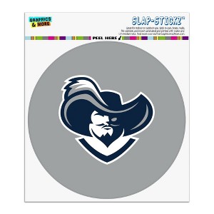 Xavier University Secondary Logo Automotive Car Window Locker Circle Bumper Sticker - 1 of 4