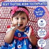 Jack N' Jill Natural Certified Toothpaste BubbleGum | Free Training Toothpaste for Toddlers | Toothpaste for Baby, Kids - 1.76 oz (PACK OF 2) - 3 of 4