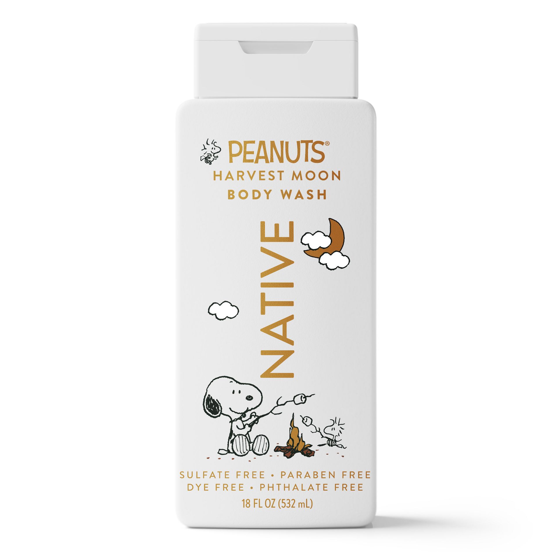 Native Peanuts Limited Edition Body Wash - Harvest Moon - 18 fl oz