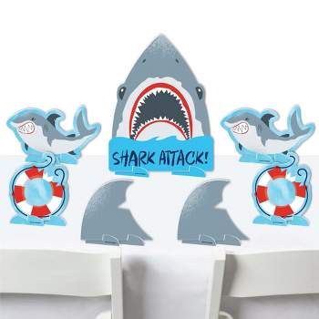 Blue Panda 48 Pack Blue Shark Disposable Paper Plates Hexagon 9 Inch For  Kids Birthday Party Supplies & Decorations : Target