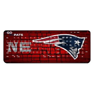 NFL AFC Teams Brick Wall Wireless USB Keyboard - 1 of 4