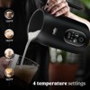 NELO Electric Milk Frother, 4 In 1 Digital, Steamer with Real-Time Temperature Control, Automatic Frother for Coffee, BPA Free Stainless Steel, Black - 4 of 4