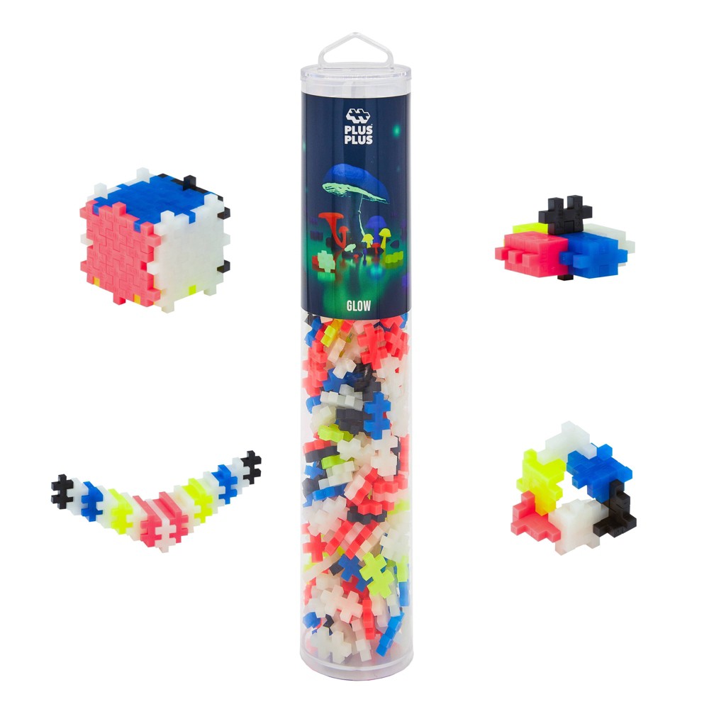 Photos - Construction Toy Plus-Plus  Tube - 240pc Glow 