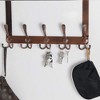 Apex Vanguards Brown Solid Wooden Freestanding Coat Rack - 2 of 3