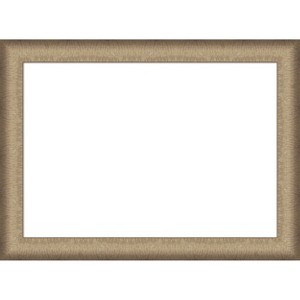 Amanti Art Elegant Brushed Bronze Narrow Framed Dry Erase Magnetic Board - 1 of 4