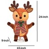 Holiday Living 24-in Freestanding Reindeer Yard Decoration with White Lights - 3 of 4