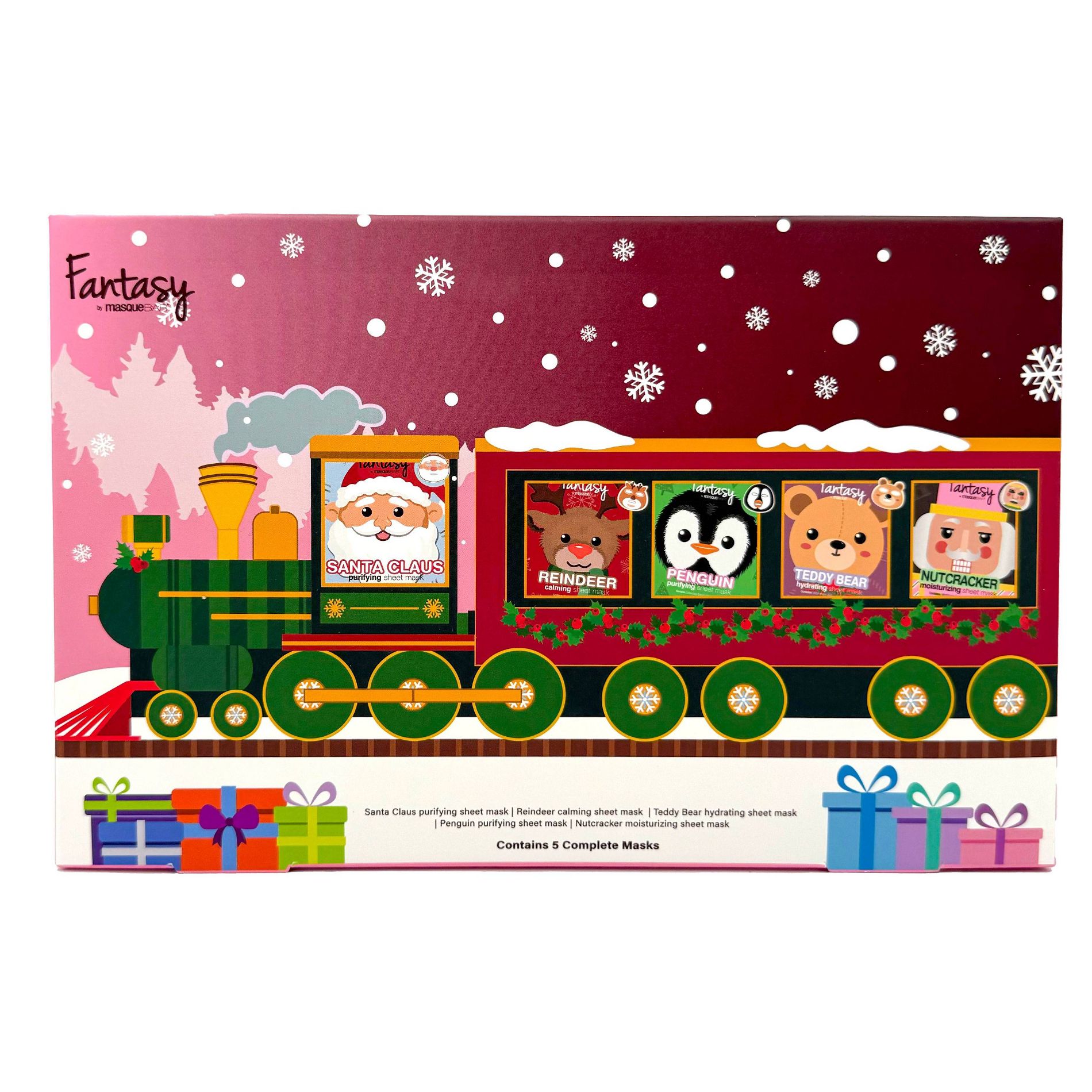 Fantasy by Masque Bar Santa Train Gift Set - 5pc