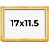 PosterPalooza | Minimalist Shadow Box Gold Picture Frame - UV Acrylic, Backing Board, Hanging Hardware - 2 of 4