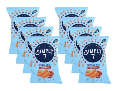 Simply 7 Barbeque Quinoa Chips - Case of 8/3.5 oz