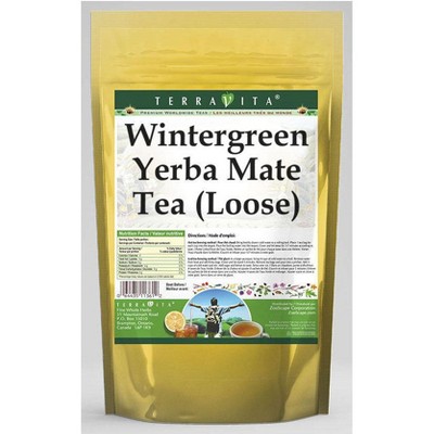 TerraVita Wintergreen Yerba Mate Tea (Loose) (8 oz, ZIN: 559445, 2-Pack)