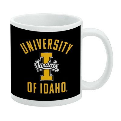 University of Idaho Vandals Ceramic Coffee Mug Novelty Gift Mugs for Coffee Tea and Hot Drinks 11oz White