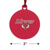 Marist College Red Fox Logo Aluminum Holiday Christmas Tree Ornament - 3 of 4