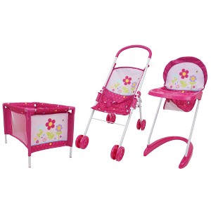 Garden Stroll n Care Doll Play Set, 3 Pieces - 1 of 4