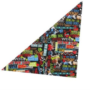 Top Performance Eat Paw Love Bandana Multicolored - 1 of 1
