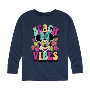 Boys' - Disney - Beach Vibes Long Sleeve Graphic T-Shirt - 1 of 4