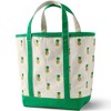 Lands' End Open Top Canvas Tote Bag - 3 of 4