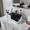 OnDisplay Cindy Tiered 2 Drawer Mirrored Acrylic Makeup/Jewelry Organizer for Bathroom Vanity/Desktop - 2 of 4