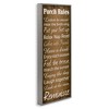 Stupell Industries Porch Rules Country Rustic, 10" x 24" - 3 of 4