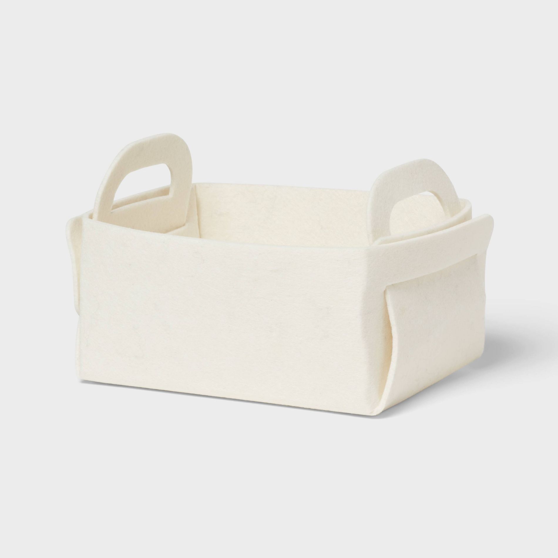 3pk Felt Gifting Baskets Cream - Brightroom™