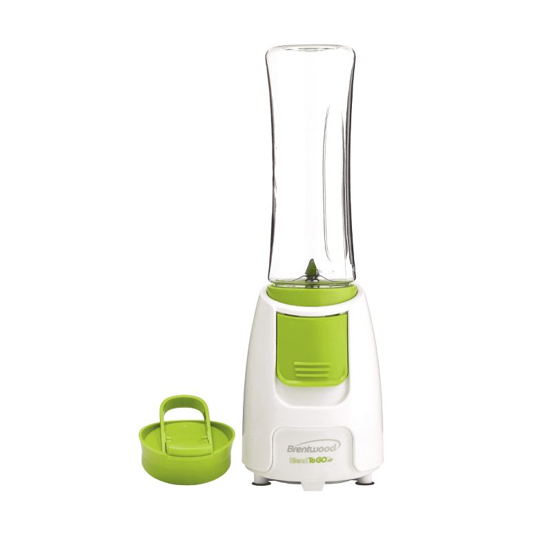 Brentwood Blend-To-Go Personal Blender in Green and White, 3 of 8