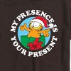 Men's - Garfield - My Presence Is Your Present Christmas Short Sleeve Graphic T-Shirt - 2 of 4