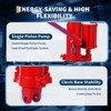 EcoSummer 8 Ton Long Ram Hydraulic Bottle Jack with Air Pump, Heavy Duty Pneumatic Jack for Engine Hoist, 26"-45" Lift Height. - 2 of 4