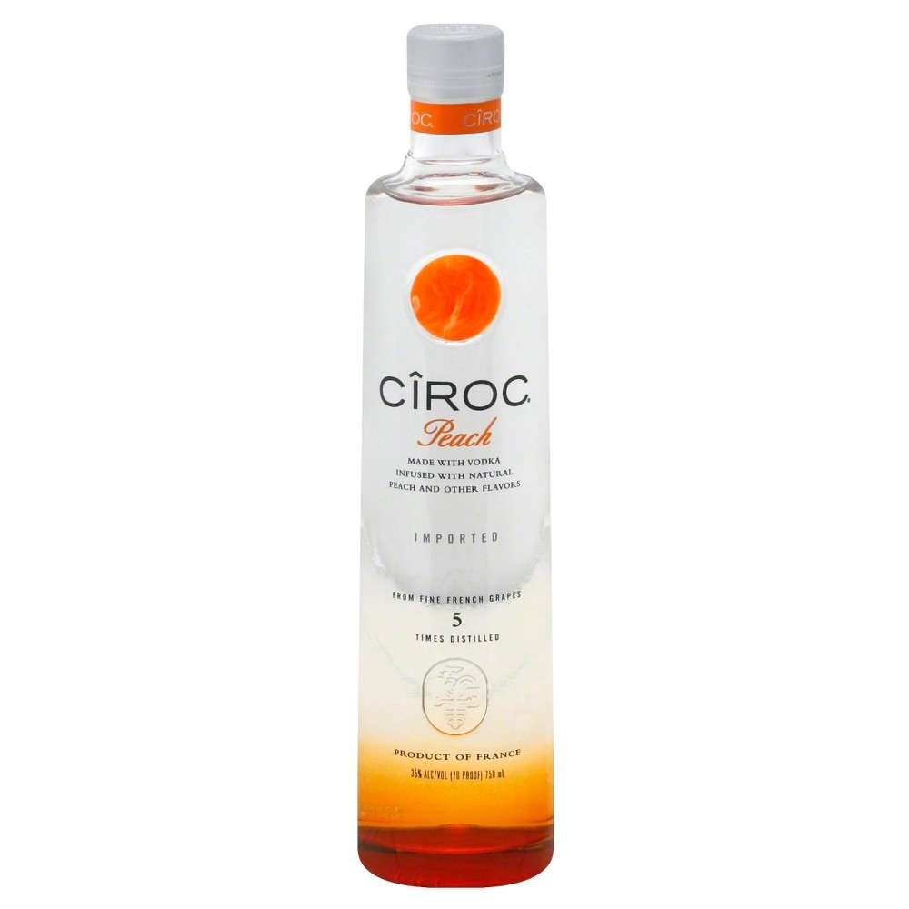 UPC 088076177406 CÎROC Peach Vodka 750ml Bottle