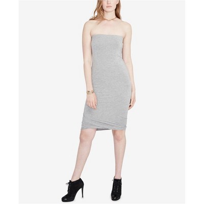 Rachel Roy Womens Solid Strapless Dress