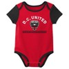 MLS D.C. United Infant Boys' 3pk Bodysuit - 3 of 4