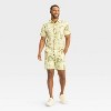 Houston White Men's Short Sleeve Collared Henley Shirt - 3 of 3